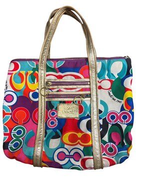 COACH POPPY PRELOVED REHAB BAG